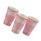 5 1/4" 16 oz. Pink Congrats Graduation Disposable Paper Cups 12 Count
